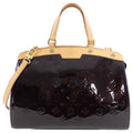 Louis Vuitton Patent Amarante Brea MM Bag