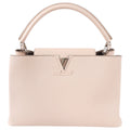 Louis Vuitton Light Beige Pink Taruillon Capucines MM Top Handle Bag