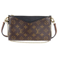 Louis Vuitton Monogram Canvas Pallas Clutch Convertible Crossbody Bag