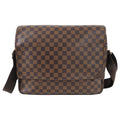 Louis Vuitton Damier Ebene Shelton MM Laptop Messenger Bag