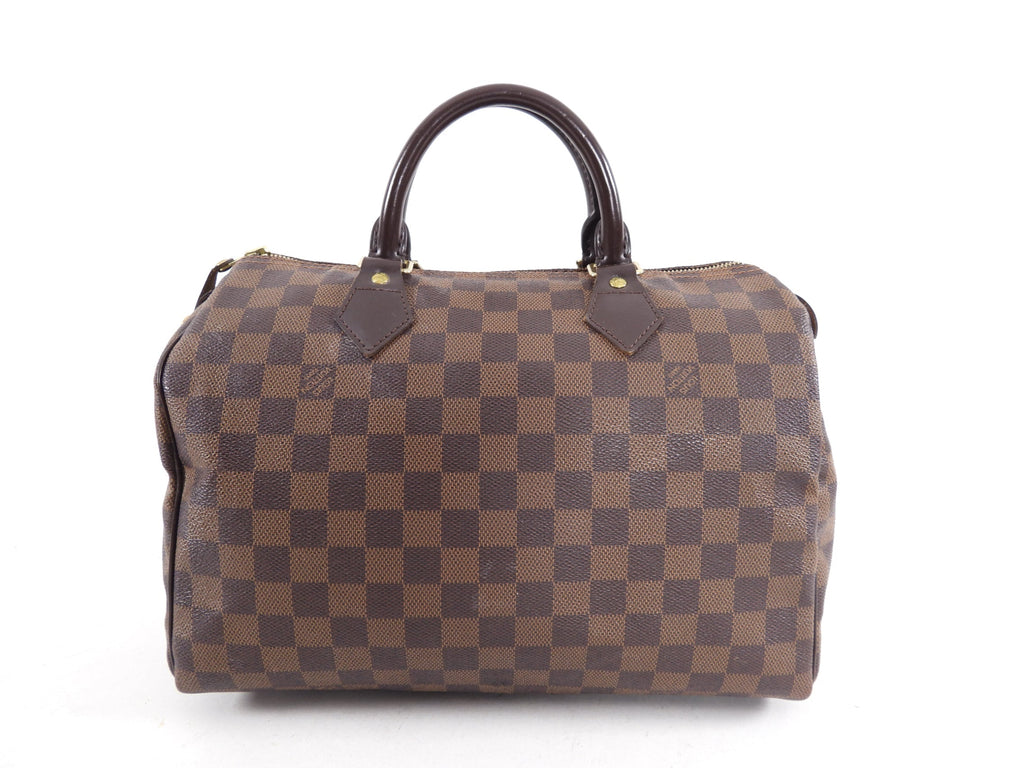 Louis Vuitton Damier Ebene Speedy 30 Bag