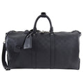 Louis Vuitton Damier Infini Black Keepall Bandouliere 45
