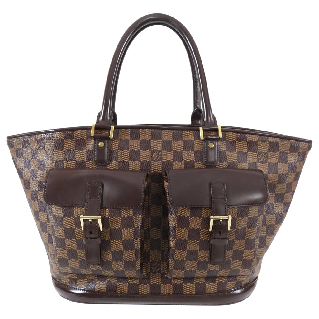 Louis Vuitton Damier Ebene Manosque GM Tote Bag