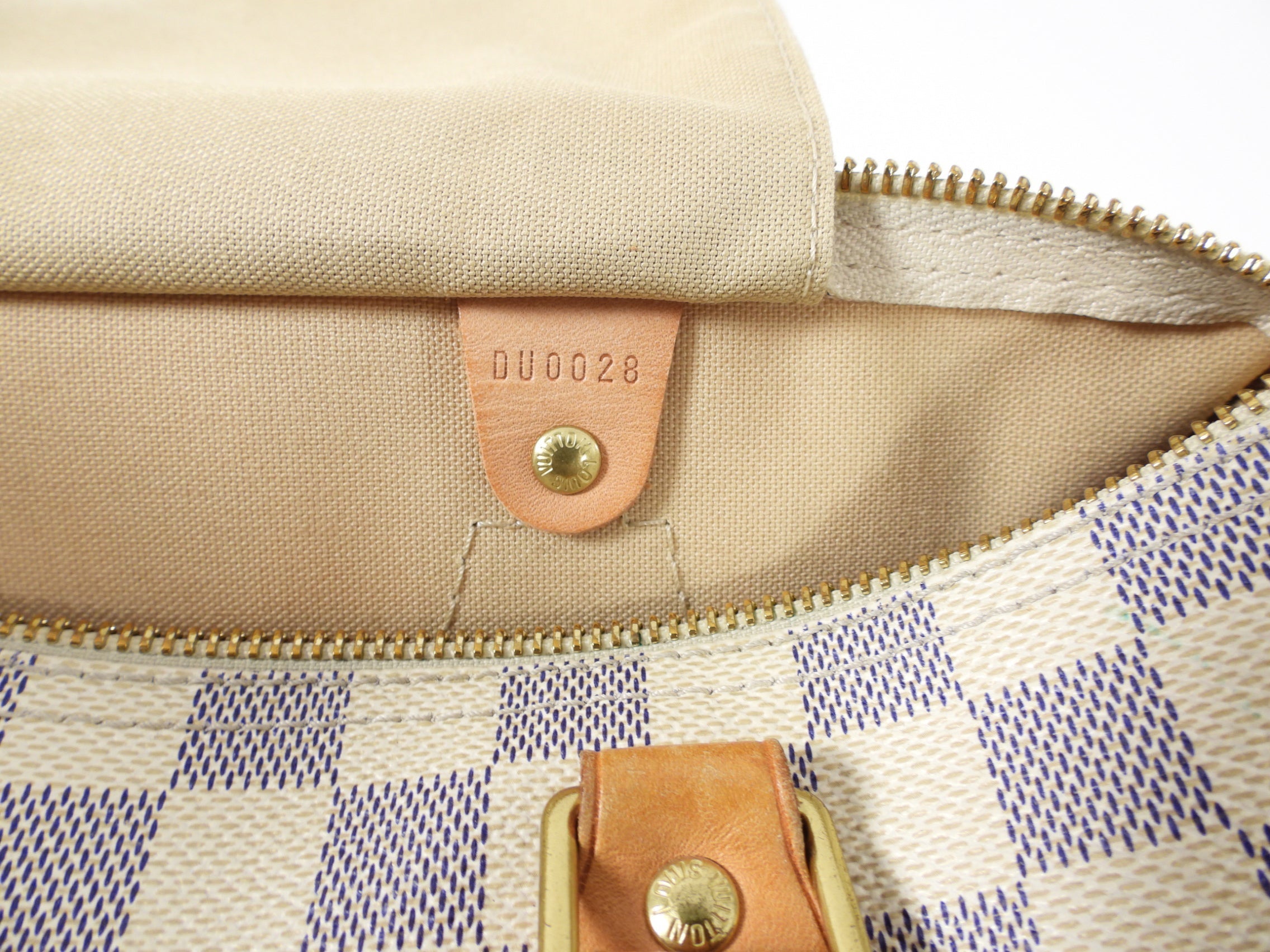 Louis Vuitton Damier Azur Speedy 30 Doctor Bag