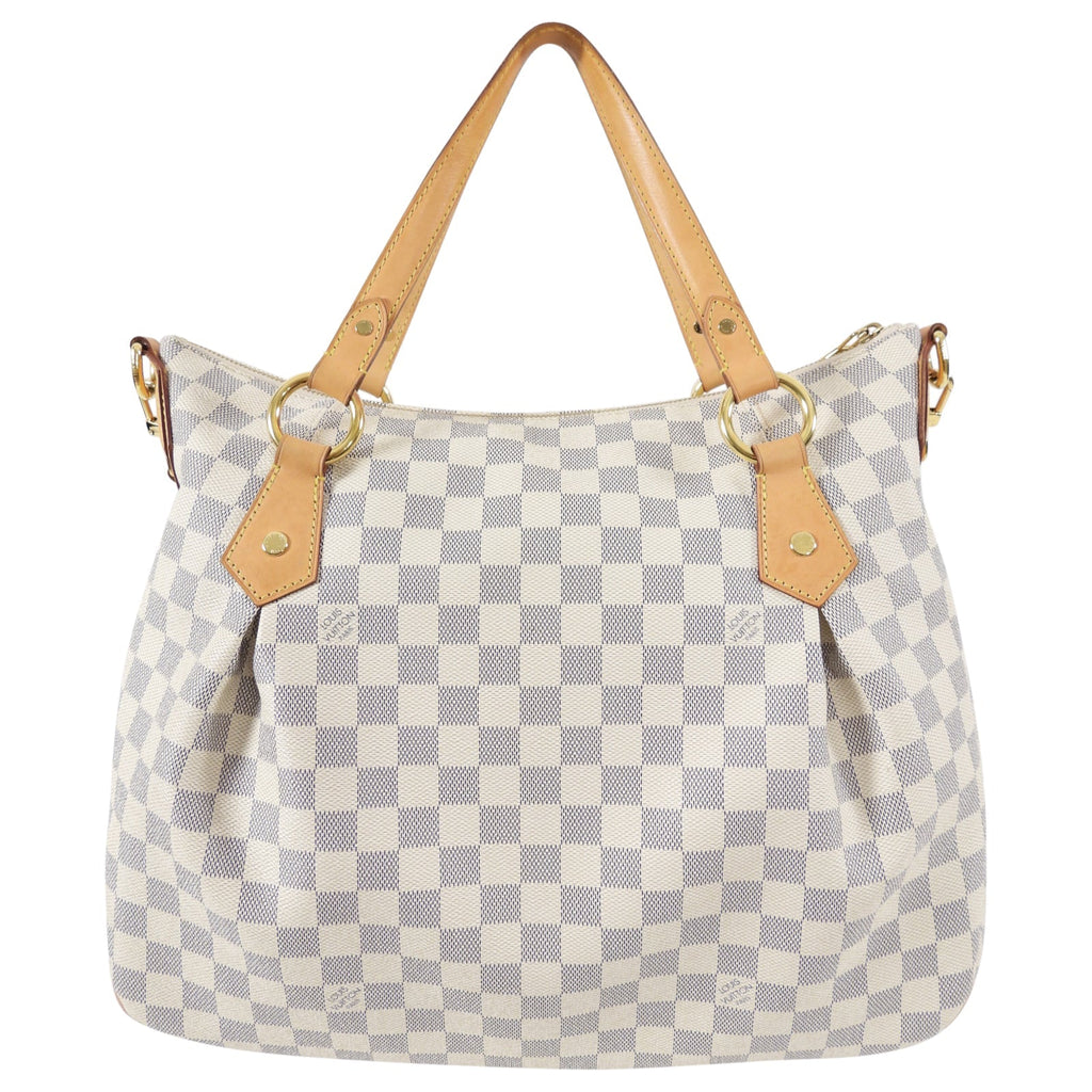 Louis Vuitton Damier Azur Evora MM 2-Way Shoulder Bag