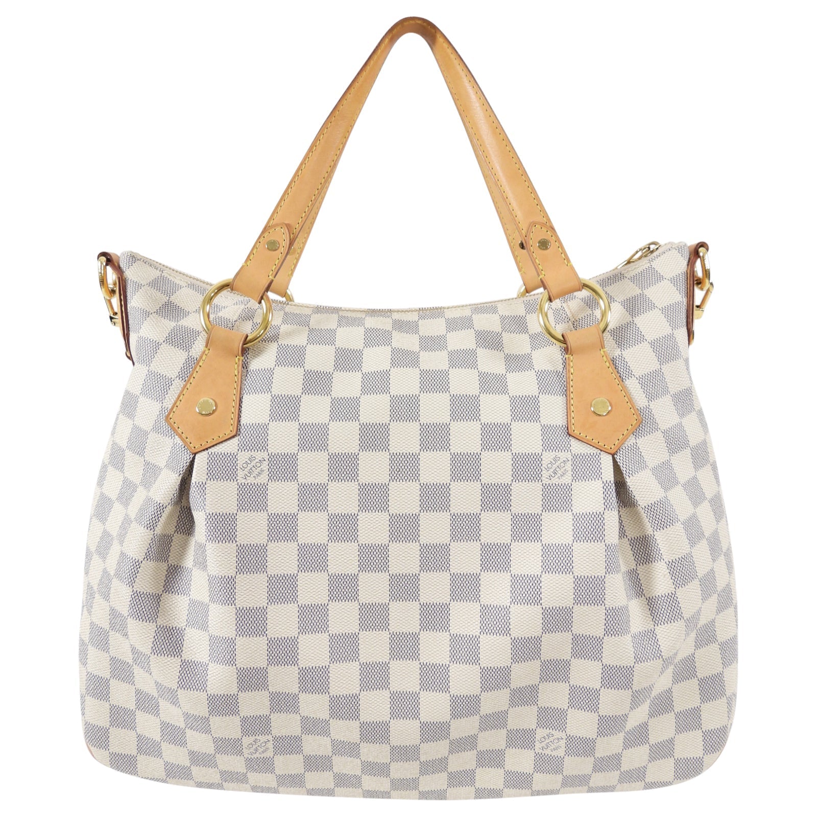 Louis Vuitton Damier Azur Evora MM 2-Way Shoulder Bag