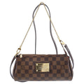 Louis Vuitton Damier Ebene Eva Clutch / Crossbody 2-way Bag