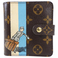 Louis Vuitton Vintage Animation Groom Compact Wallet