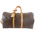 Louis Vuitton Monogram Canvas Keepall 55 Vintage Duffle Bag