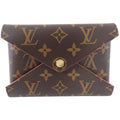 Louis Vuitton Monogram Canvas Red Kirigami Envelope Pouch MM