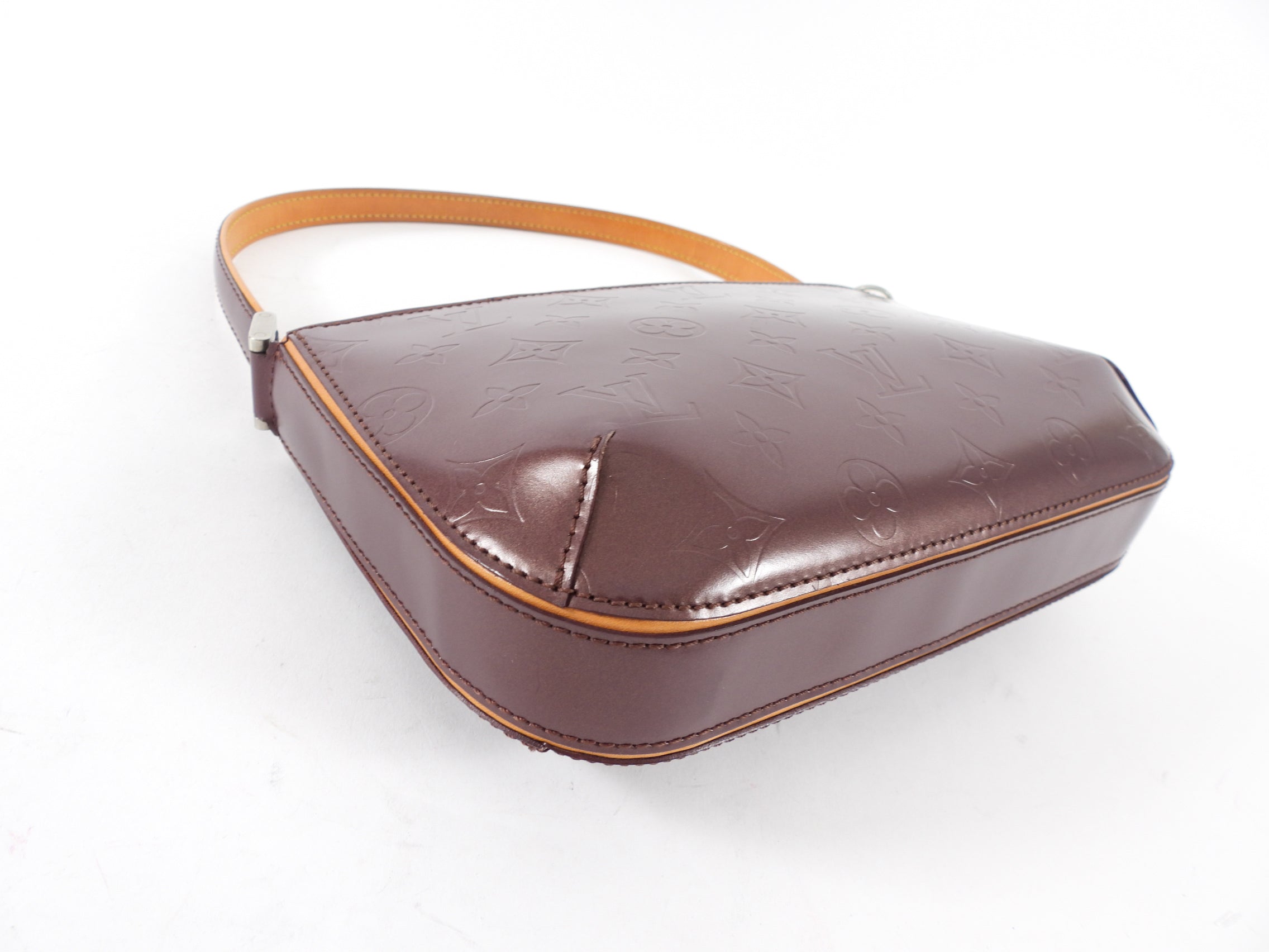 Louis Vuitton Monogram Mat Fowler Bordeaux Pochette Bag