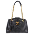 Louis Vuitton Black Quilted New Wave Chain Tote Bag