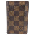Louis Vuitton Damier Ebene Pocket Organizer  Holder