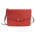 Louis Vuitton Red Empreinte Leather Twice Crossbody Bag