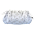 Louis Vuitton Blue and White Ombre Mahina Leather Scala Mini Pouch