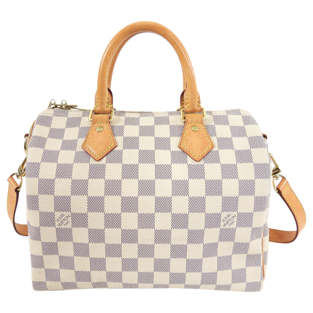 Louis Vuitton Damier Azur Speedy 25 Bandouliere Bag