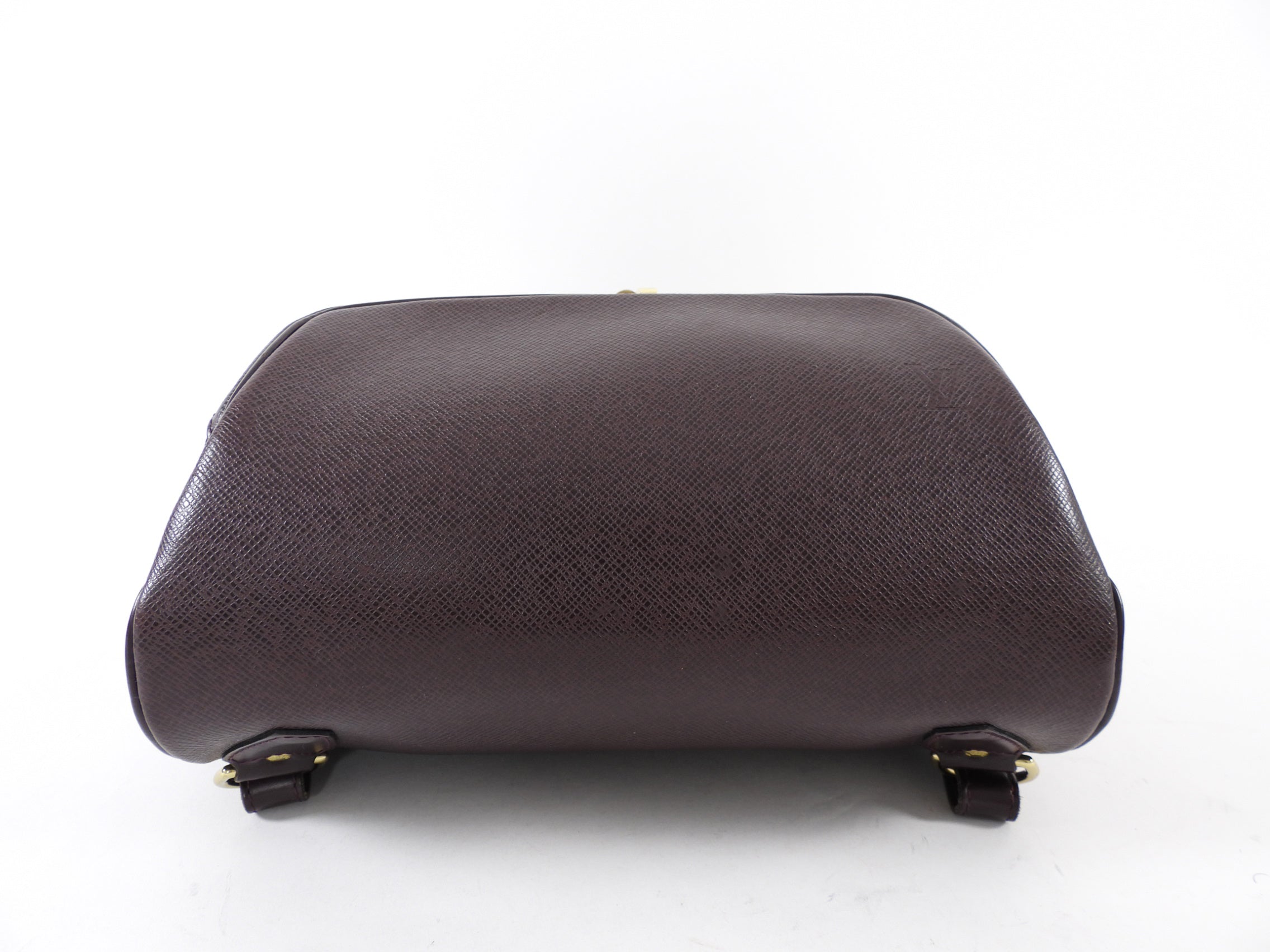 Louis Vuitton Bordeaux Taiga Leather Cassiar Backpack Bag