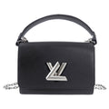 Louis Vuitton Black Epi Twist MM Chain Bag