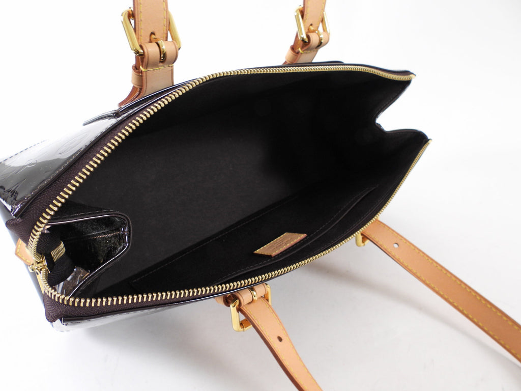 Louis Vuitton Amarante Vernis Rosewood Avenue East West Bag