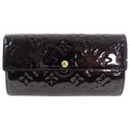 Louis Vuitton Amarante Vernis Sarah Snap Wallet