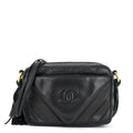 Chanel CC Camera Lambskin Crossbody Bag