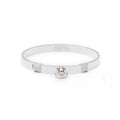 Hermès Collier De Chien Diamond Bracelet Small Model White Gold Au750