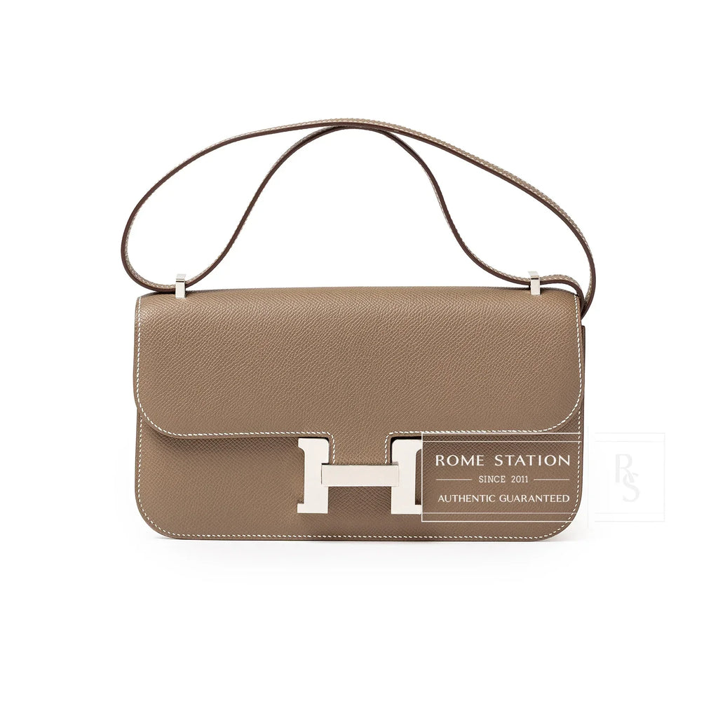 Hermès Constance Elan Etoupe Epsom Palladium Hardware