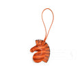 Hermès Milo Geegee Savannah Bag Charm PM Carnelian/Poppy/Rouge Sellier Swift