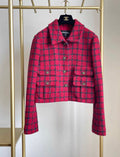 Chanel 2022 AW popular red jacket