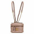 Gucci GG Marmont Leather Backpack