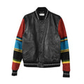 Saint Laurent 'Ikarus' Leather Jacket - Men's 48
