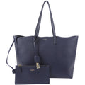 Saint Laurent Midnight Navy East West Shopping Tote Bag