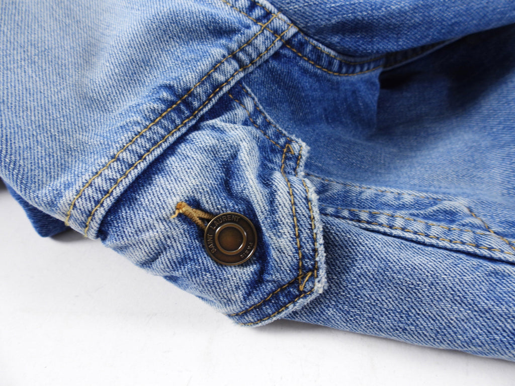 Saint Laurent Blue Denim Jean Jacket