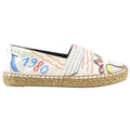 Saint Laurent 1980 Multicolour Canvas Espadrille Flats - EU 37