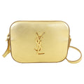 Saint Laurent Gold Leather Classic Camera Crossbody Bag