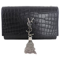 Saint Laurent Medium Embossed Kate Tassel Bag