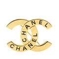 Chanel Gold Plated Coco Mark Brooch 98P