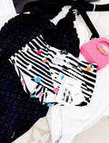 Chanel 24S colourful polka dot swimming shorts 34FR