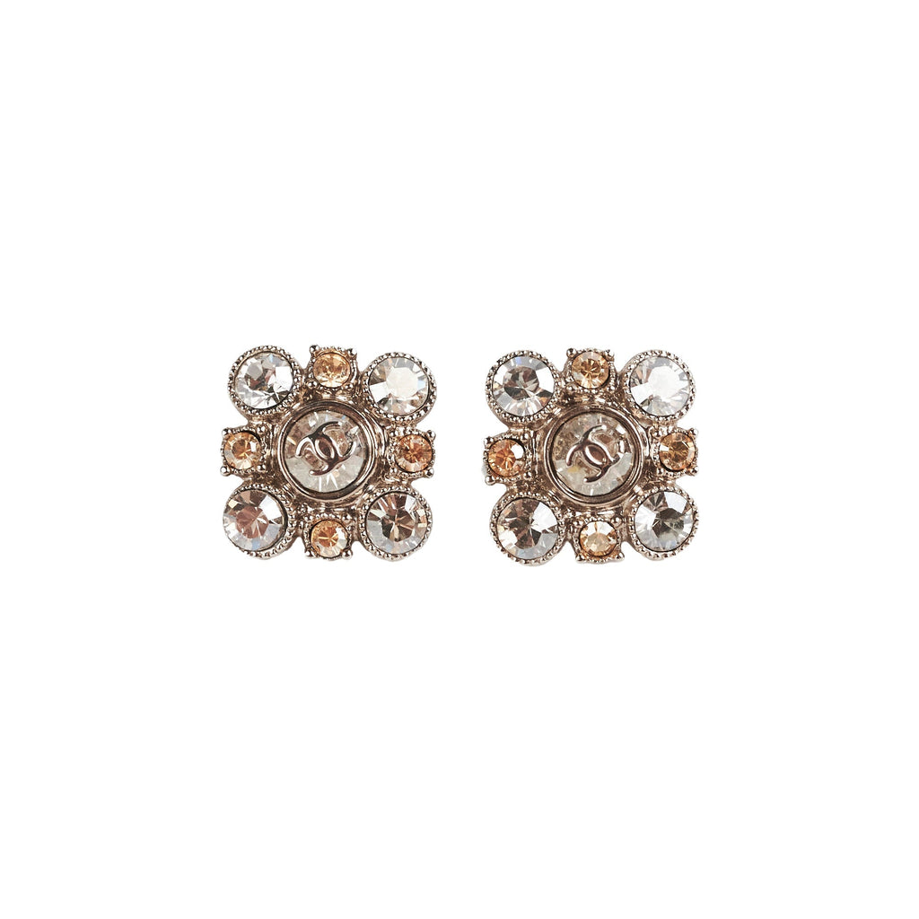 Chanel Crystal Earrings