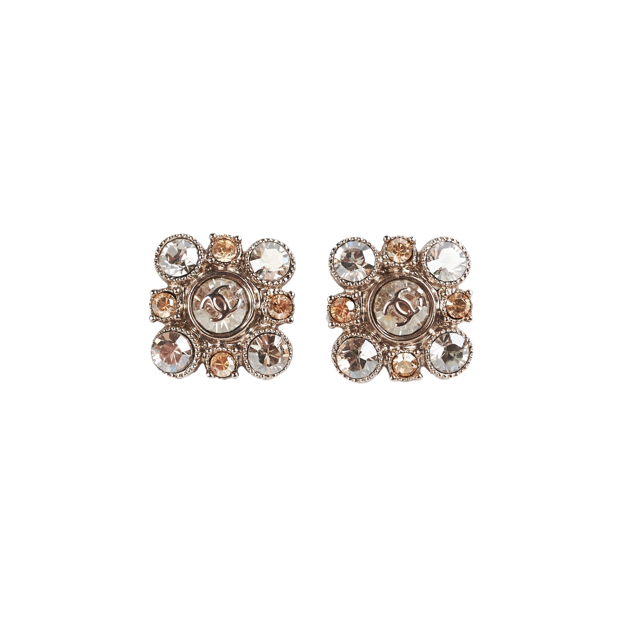 Chanel Crystal Earrings