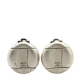 Chanel Metal Coco Mark Vintage Earrings 98P