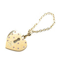 Chanel Heart Coco Mark Rhinestone Key Holder