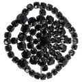 Yves Saint Laurent Vintage Large Black Rhinestone Brooch