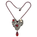 Vintage 1990 Yves Saint Laurent Haute Couture Coeur de YSL Heart Necklace